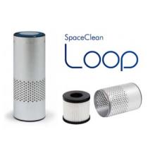 空気清浄機能付きオゾン除菌脱臭機「スペースくりんLOOP」【カラー:ブラック】