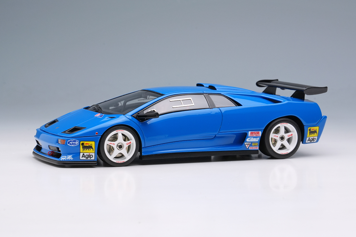 EM785A EIDOLON 1/43 Lamborghini Diablo SVR Racing 1996 ブルー(ホワイトホイール)