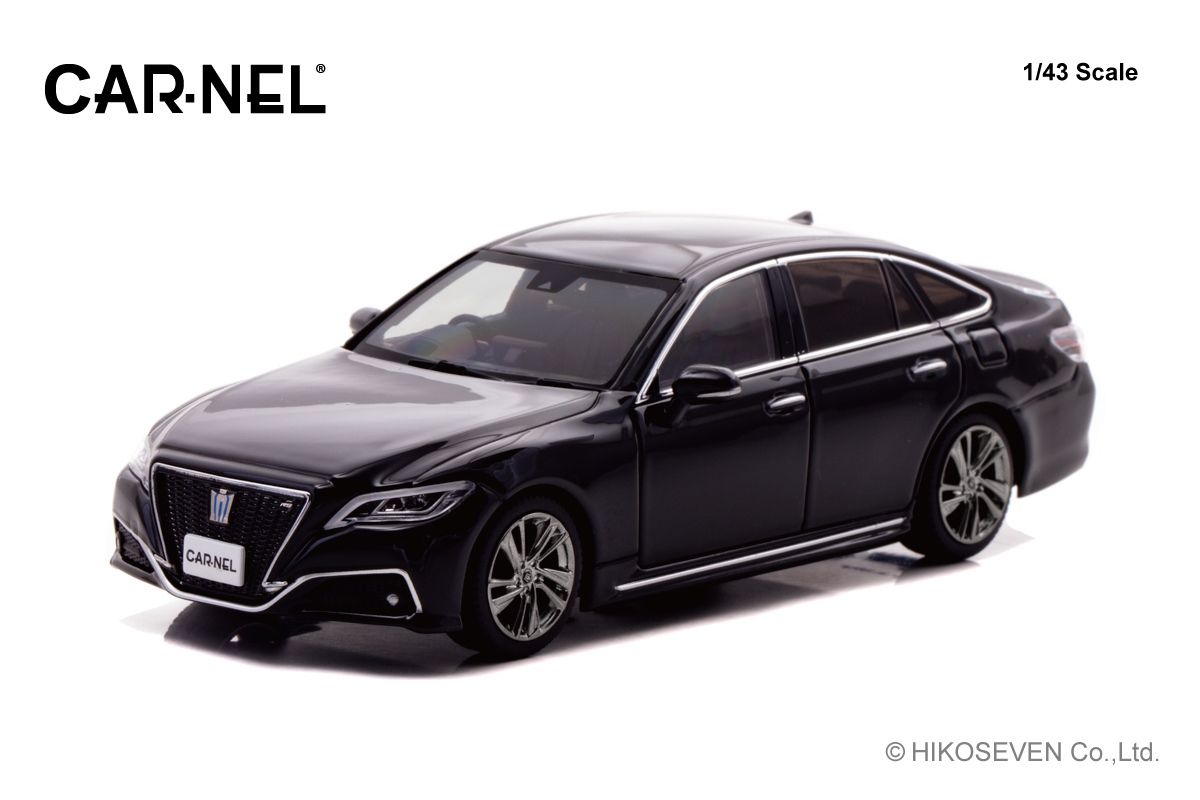 CN432006 CARNEL 1/43 トヨタ クラウン ハイブリッド 3.5 RS Advance (GWS224) 2020 Black
