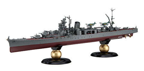 FH-37 EX-1 1/700 帝国海軍シリーズ №37 EX-1 日本海軍軽巡洋艦 矢矧 (昭和20年/昭和19年) フルハルモデル(エッチングパ