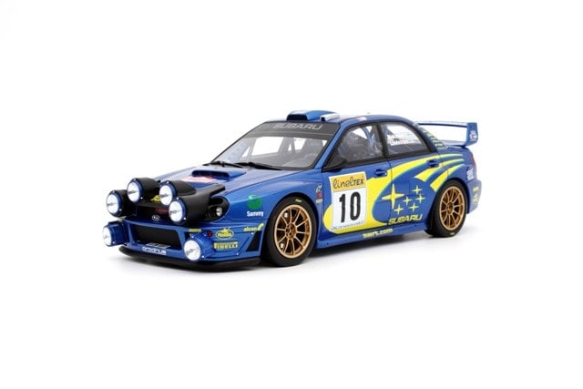 OTM784 OTTO MOBILE 1/18 スバル インプレッサ WRC モンテカルロ 2002 #10