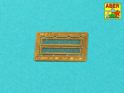 72A22 アベール 1/72 独・III号戦車/III号突撃砲用エンジングリル