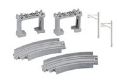 プラレール R-27 高架曲線レール