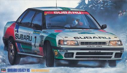 20290 1/24 スバル レガシイRS '1992 スウェディッシュラリー'