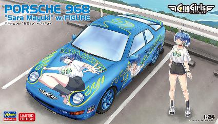 SP615 1/24 ポルシェ 968 '舞雪サラ' w/フィギュア