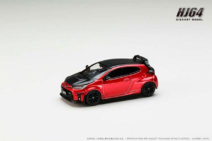 HJ643024CR 1/64 Toyota GRMN YARIS CIRCUIT PACKAGE EMOTIONAL RED II