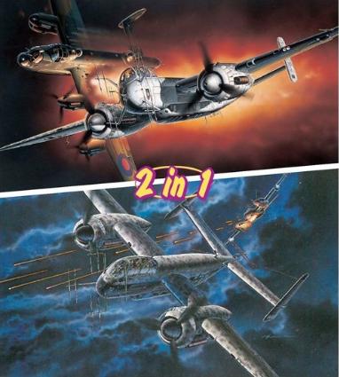 DR5121 ドラゴン 1/72 WW.II ハインケルHe219A-0ウーフー/He219A-7オウル 2in1