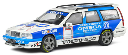 S4310604 SOLIDO 1/43 ボルボ 850 T5-R トリビュート 1995 (ホワイト)