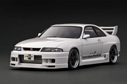 IG3129 IGモデル 1/18 GReddy GT-R (BCNR33) Pearl White
