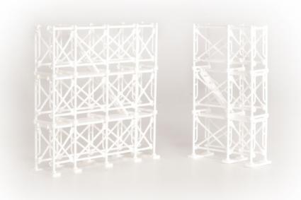 PP210 ポップな異世界シリーズ 足場 ホワイト