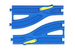 プラレール R-13 単・複ポイントレール