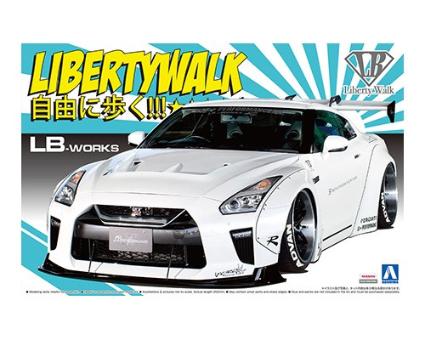 リバティウォークNo.11 1/24 LBワークス R35 GT-R type1.5