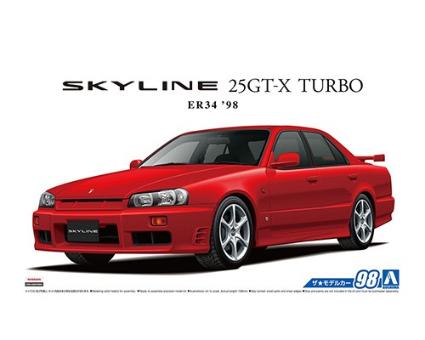 ザ・モデルカーNo.98 1/24 ニッサン ER34 スカイライン 25GT-X ターボ'98