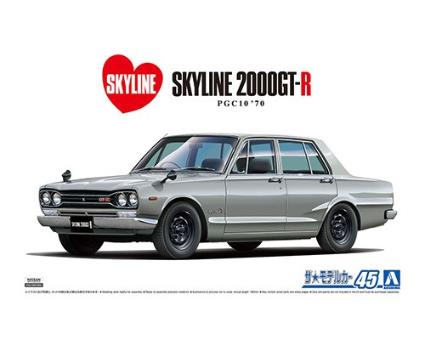 ザ・モデルカーNo.45 1/24 ニッサンPGC10スカイライン2000GT-R'70