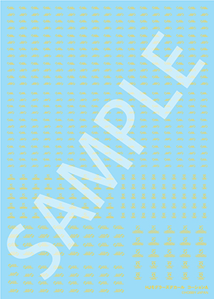 HJM002D4 ホビージャパンモデラーズデカール コーションA[イエロー]